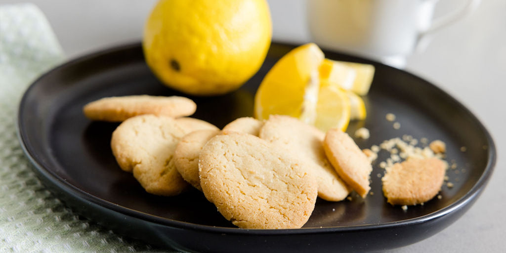 Finn's Finest Cookies | Melt In Your Mouth Lemon Shortbread Cookies
